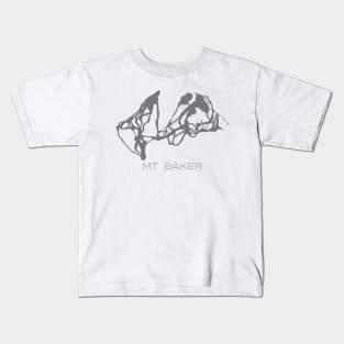 Mt Baker Resort 3D Kids T-Shirt